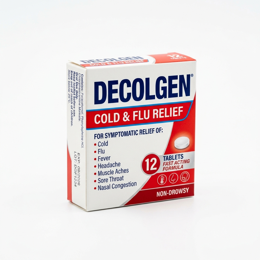 Decolgen Flu Tablet